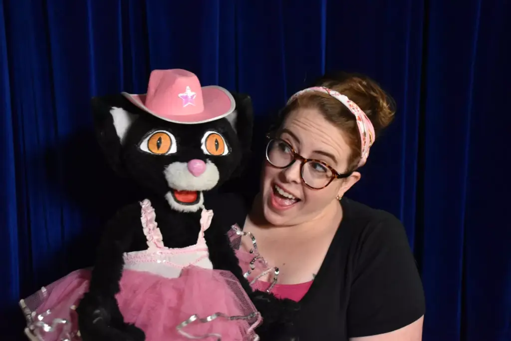 Gwen Bonar and Daisy the Cat