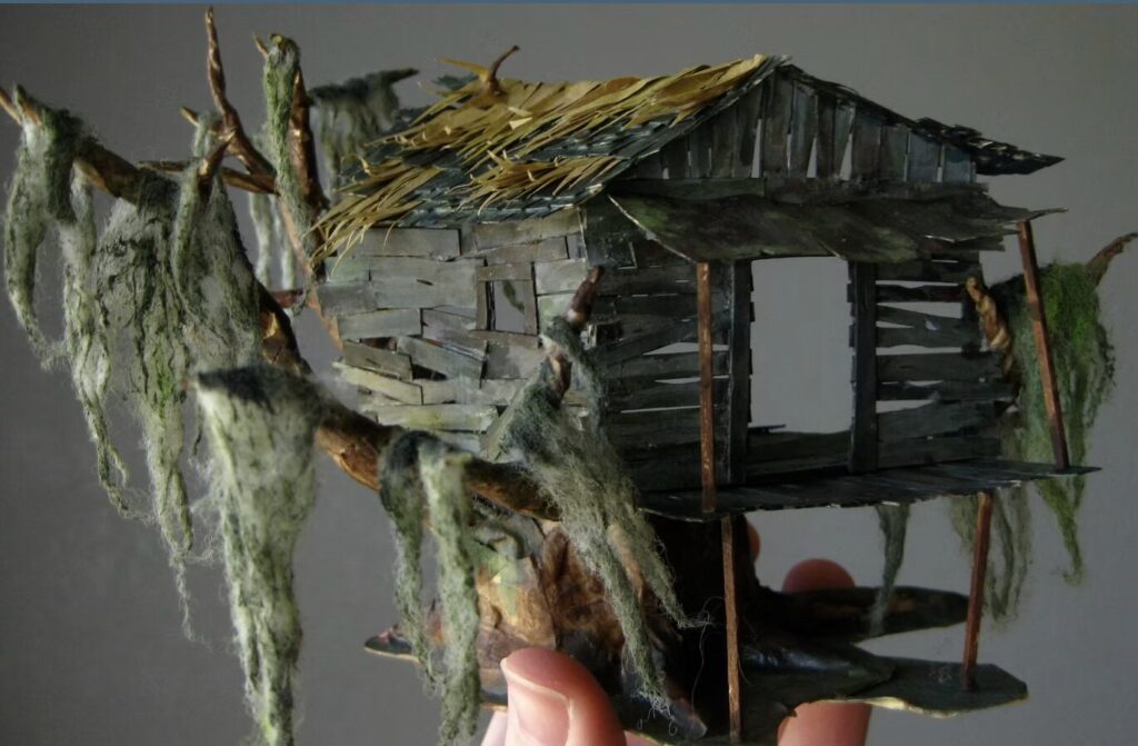 Mattamagical - Scale model set design for a new musical adaptation of "Wiley and the Hairy Man." 2010