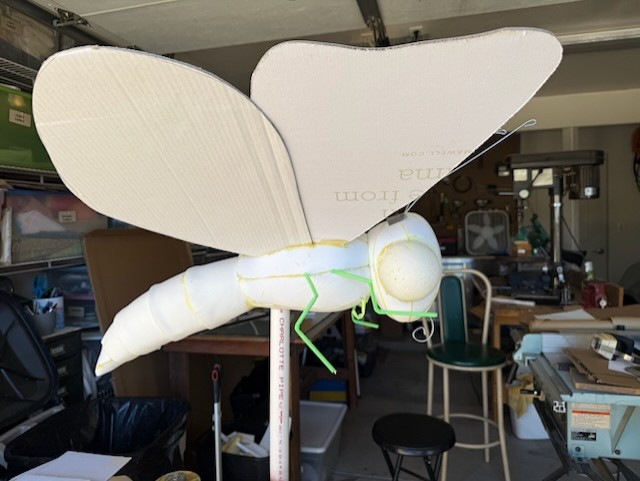 Lisa Sturz - Dragonfly Puppet for Flagstaff Pollenator Show